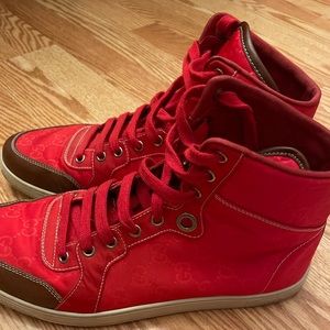 good Used Condition GUCCI Hightop Sneakers
